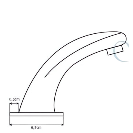 BEZDOTYKOVÁ UMÝVADLOVÁ BATÉRIA SO SENZOROM S-1219 CHRÓM