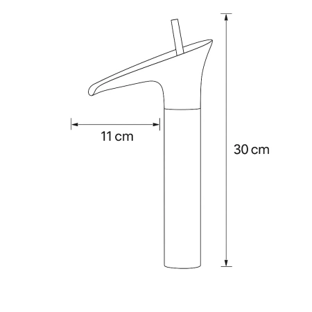 UMÝVADLOVÁ BATÉRIA ELIANA VYSOKÁ RETRO S-1152V STARÉ ZLATO