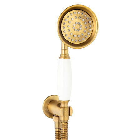 RETRO PODOMIETKOVÁ SPRCHOVÁ SÚPRAVA S-1175V STARÉ ZLATO