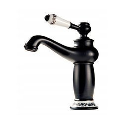 UMÝVADLOVÁ BATÉRIA PALOMA STOJACA NÍZKA RETRO S-1107B ČIERNA