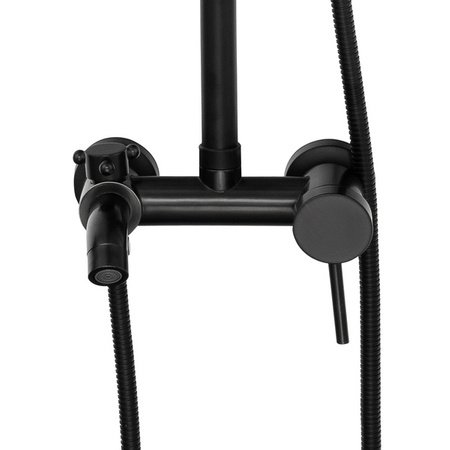 RETRO SPRCHOVÁ SÚPRAVA SENTIINI NÁSTENNÁ S-1188B ČIERNA