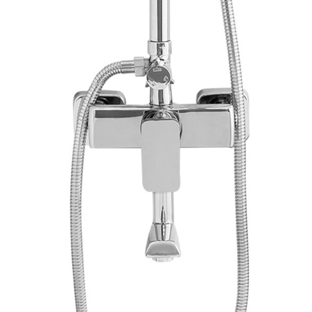 SPRCHOVÁ SÚPRAVA NÁSTENNÁ AURORA S-1199 CHRÓM