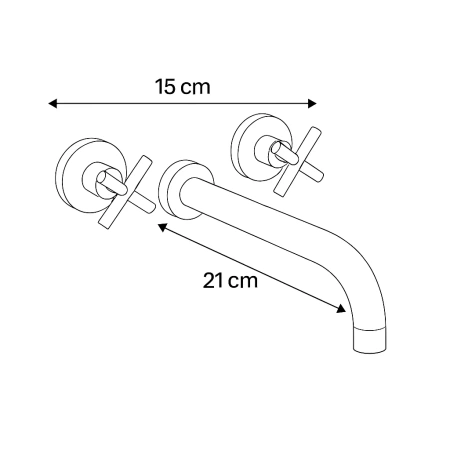 UMÝVADLOVÁ BATÉRIA VERANNI PODOMIETKOVÁ STARÉ ZLATO SEM-1092V SMARTBOX