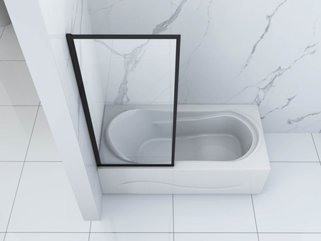 SPRCHOVÁ ZÁSTENA VESTON 1-KRÍDLOVÁ 90X150 FIX ČIERNA