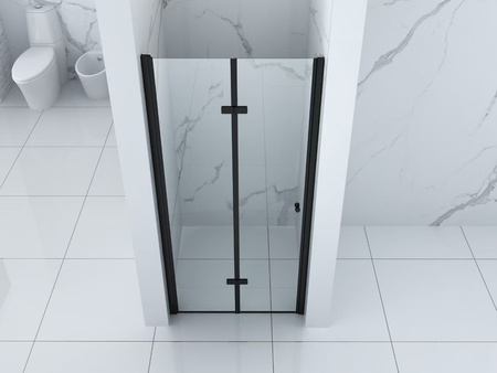 SKLADACIE SPRCHOVÉ DVERE BOSTON - 190 X 70 CM CHRÓM