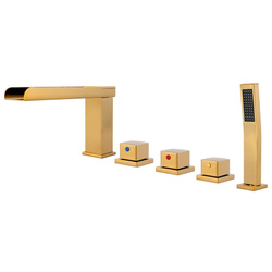 BATERIA VAŇOVÁ 5-OTVOROVÁ S-1213G ZLATÁ