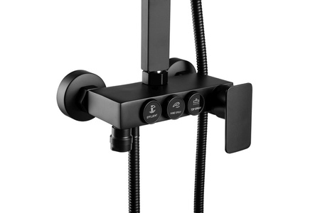 SPRCHOVÝ SET BIANCA NÁSTENNÝ S-1160B ČIERNY