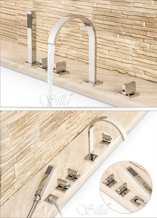 VANOVÁ BATÉRIA PURO 5-OTVOROVÁ S-1061 CHRÓM