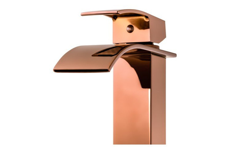 UMÝVADLOVÁ BATÉRIA CASCADE SEM-1001G RUŽOVÉ ZLATO