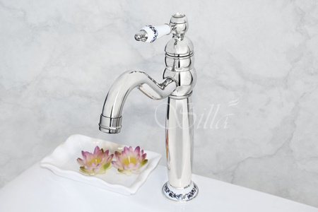 UMÝVADLOVÁ BATÉRIA PALOMA VYSOKÁ CHRÓM SEM-1110 RETRO