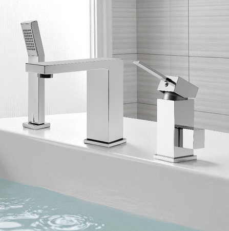 VANOVÁ BATÉRIA CUBO 3-OTVOROVÁ S-1032 CHRÓM