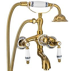 NÁSTENNÁ VODOVODNÁ BATÉRIA PALOMA RETRO S-1126G ZLATÁ
