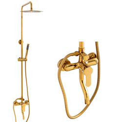 SPRCHOVÝ SET NÁSTENNÝ VALERIA S-1200G ZLATÝ