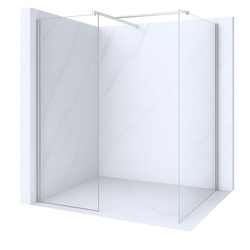 SPRCHOVÁ STENA PALMER WALK-IN DOUBLE 2-DIELNA 120x200 120x200 TRANSPARENTNÝ CHRÓM