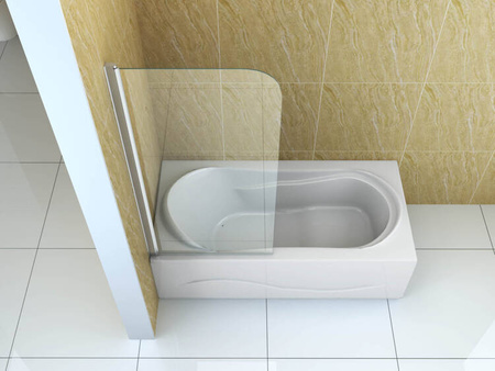 SPRCHOVÁ ZÁSTENA MARION 1-KRÍDLOVÁ 70X140 POHYBLIVÁ CHRÓM