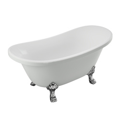 VOĽNE STOJACA VAŇA BELLA AKRYLOVÁ 170×75×70 BIELA