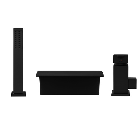 VODOVODNÁ BATÉRIA CASCADE S-1006B V2 3-OTVOROVÁ ČIERNA