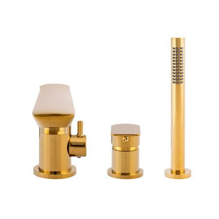 BATERIA VAŇOVÁ 3-OTVOROVÁ S-1217G ZLATÁ