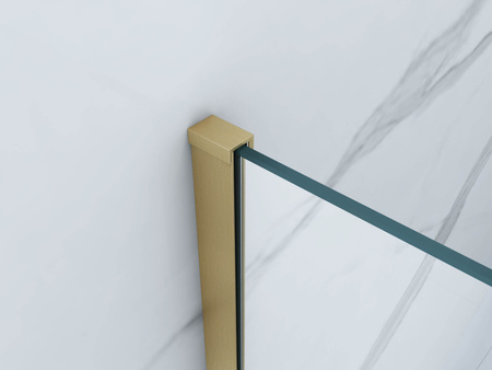 SPRCHOVÁ STENA WALK-IN 90x200 TRANSPARENTNÁ ZLATÁ