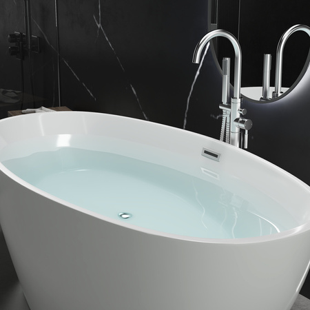 VOĽNE STOJACA VAŇA SKYLER 180×80×58 BIELA