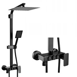 SPRCHOVÝ SET BIANCA NÁSTENNÝ S-1160B ČIERNY