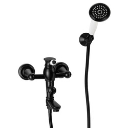 NÁSTENNÁ RETRO VAŇOVÁ BATÉRIA VERONA S-1185B ČIERNA