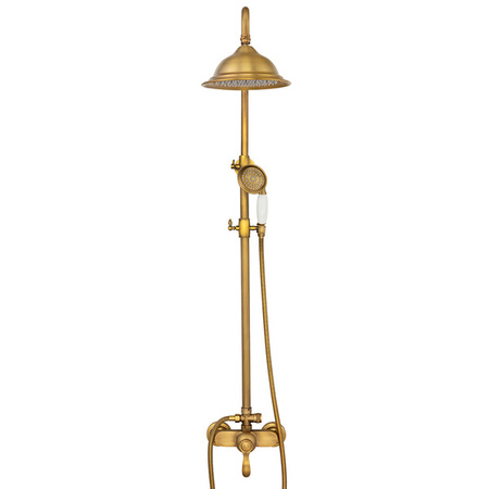 RETRO SPRCHOVÁ SÚPRAVA LORENZA NÁSTENNÁ S-1189V STARÉ ZLATO