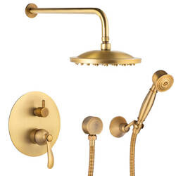PODOMIETKOVÁ SPRCHOVÁ SÚPRAVA RETRO S-1174V STARÉ ZLATO