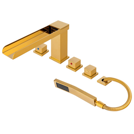 BATERIA VAŇOVÁ 5-OTVOROVÁ S-1213G ZLATÁ