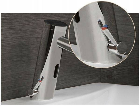 UMÝVADLOVÁ BATÉRIA BEZDOTYKOVÁ SO SENZOROM S-1016 CHRÓM