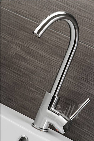 UMÝVADLOVÁ BATÉRIA ROSA VYSOKÁ OTOČNÁ S-1003 CHRÓM