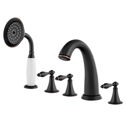 BATERIA VAŇOVÁ 5-OTVOROVÁ RETRO S-1214BV ČIERNA VINTAGE