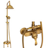RETRO SPRCHOVÁ SÚPRAVA LORENZA NÁSTENNÁ S-1189V STARÉ ZLATO