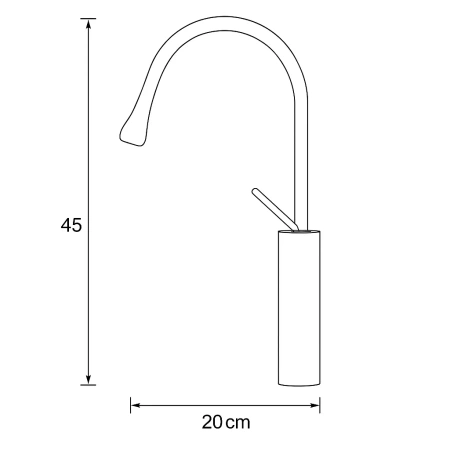 UMÝVADLOVÁ BATÉRIA LUCA STOJACA OTOČNÁ S-1192B ČIERNA