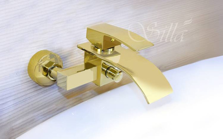 STENOVÁ VODOVODNÁ BATÉRIA CASCADE S-1007G ZLATÁ