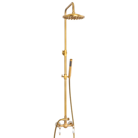 SPRCHOVÁ SÚPRAVA NÁSTENNÁ RETRO PALOMA S-1198G STARÉ ZLATO