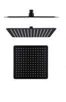 SPRCHOVÁ HLAVICA 30x30 CM S-166B ČIERNA