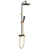 SPRCHOVÝ SET SENTINI NÁSTENNÝ S-1191BG ČIERNY/ZLATÝ