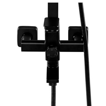 SPRCHOVÁ SÚPRAVA NÁSTENNÁ CUBO S-1196B ČIERNA