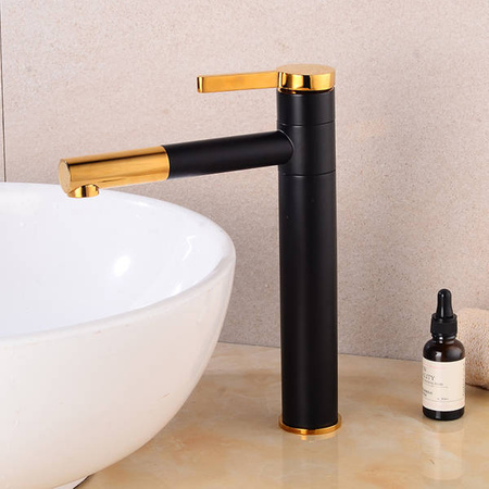 UMÝVADLOVÁ BATÉRIA GIO VYSOKÁ OTOČNÁ S-1084BG ČIERNA