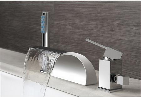 VODOPÁDOVÁ VAŇOVÁ BATÉRIA 3-OTVOROVÁ S-1006 CHRÓM