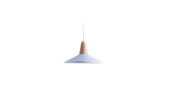 STROPNÁ LAMPA 21335A MODRÁ