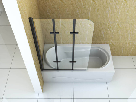 MARION SPRCHOVÁ ZÁSTENA 3-DIELNA 120X140 POHYBLIVÁ ČIERNA