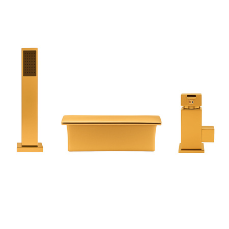 VODOVODNÁ BATÉRIA CASCADE 3-OTVOROVÁ S-1006G V4 ZLATÁ