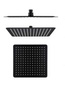 SPRCHOVÁ HLAVICA 25x25 CM S-165B ČIERNA