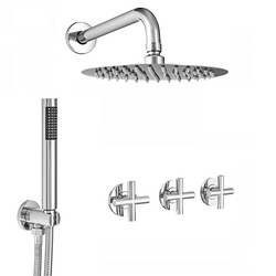 PODOMIETKOVÁ SPRCHOVÁ SADA VERANNI S-1127 CHRÓM