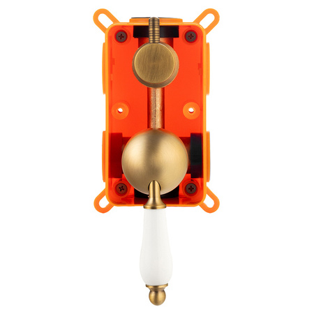 RETRO PODOMIETKOVÁ SPRCHOVÁ SÚPRAVA S-1175V STARÉ ZLATO