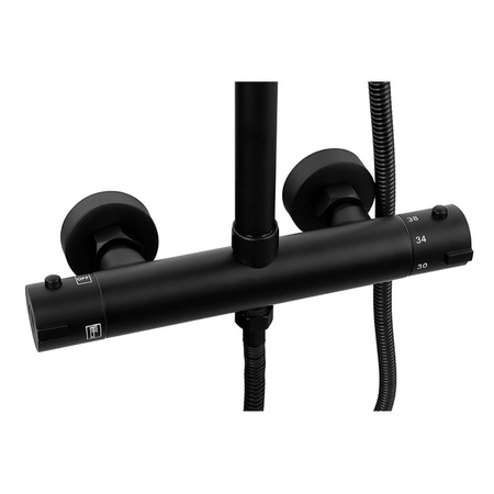 SPRCHOVÁ SÚPRAVA SENTINI NÁSTENNÁ S TERMOSTATOM S-1170B ČIERNA