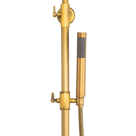 SPRCHOVÁ SÚPRAVA NÁSTENNÁ RETRO PALOMA S-1198G STARÉ ZLATO