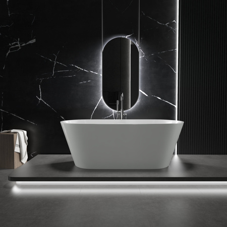 VOĽNE STOJACA VAŇA EMILY AKRYLÁTOVÁ 150×75×58 BIELA